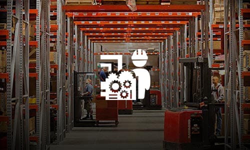 Labor Productivity, forklifts, warehouse associates